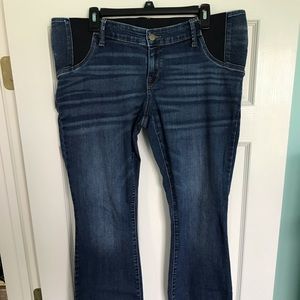 Skinny Bootcut Maternity Jean's Size 14
